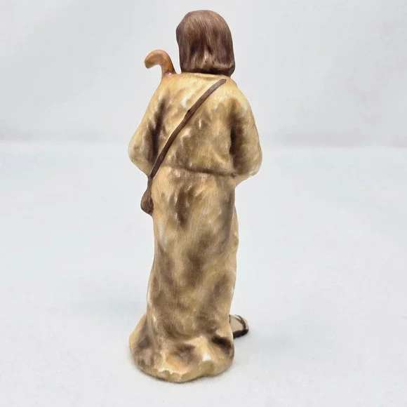 Goebel Sacrart Shepherd HX 281 G Nativity Figurine W Germany Decor Vintage 1958 - Picture 3 of 9